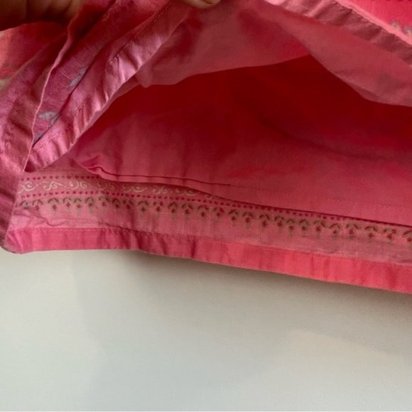 Vintage Y2K Hot Pink Haltertop Handkerchief Mini Dress from Gap - Picture 14 of 16